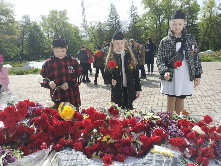 Посещение мемориального комплекса «Памяти жертв немецких захватчиков».
